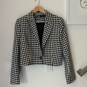 Cropped blazer